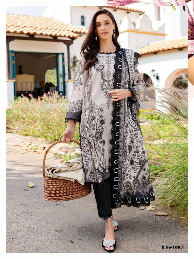 Elan Lawn 1 By Rang Rasiya Karachi Cotton Dress Material Wholesale Market In Surat With Price
